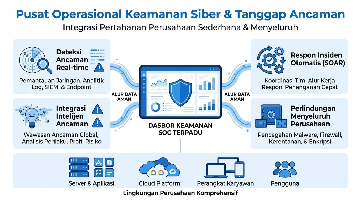 Pusat Operasi Keamanan Siber & Tanggap Ancaman